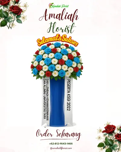 Standing Flower di Rungkut Menanggal